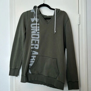 Army Green Women's Under Armour Sweatshirt